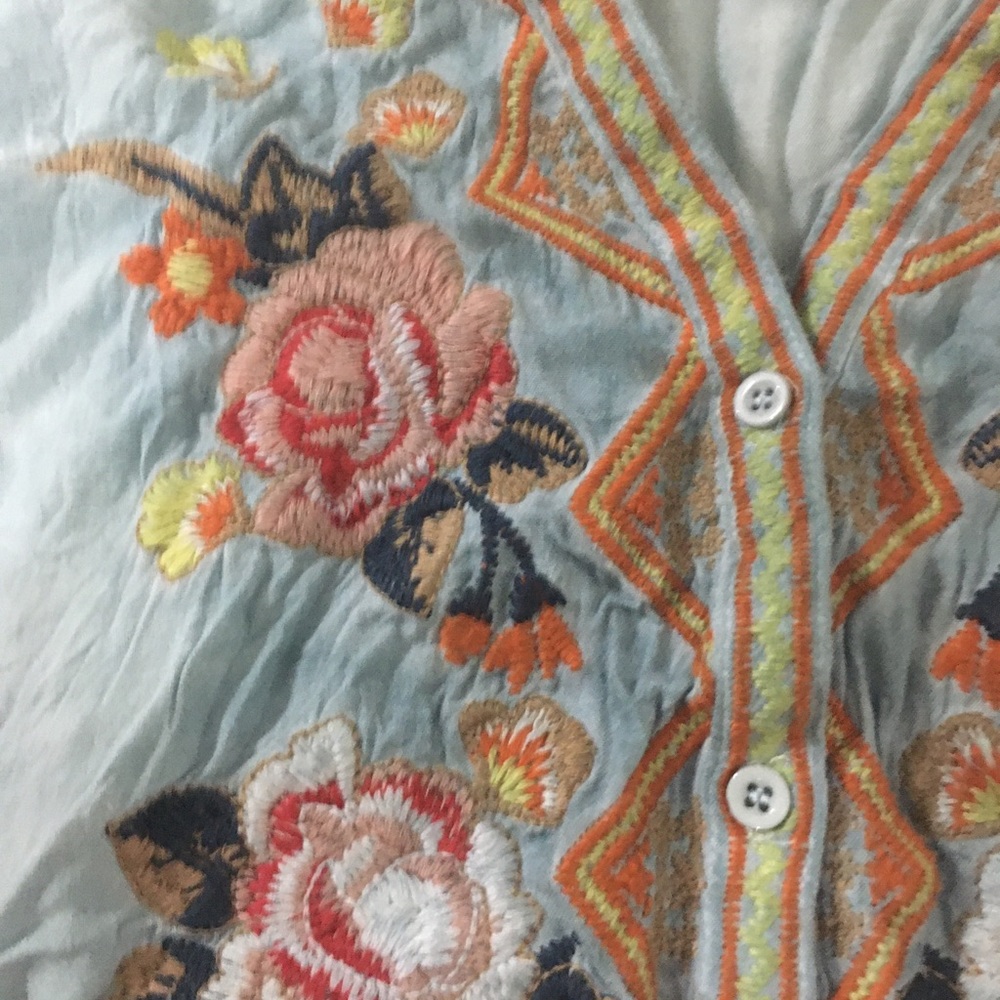 Boho style embroidered‎ tunic - Picture 5 of 6